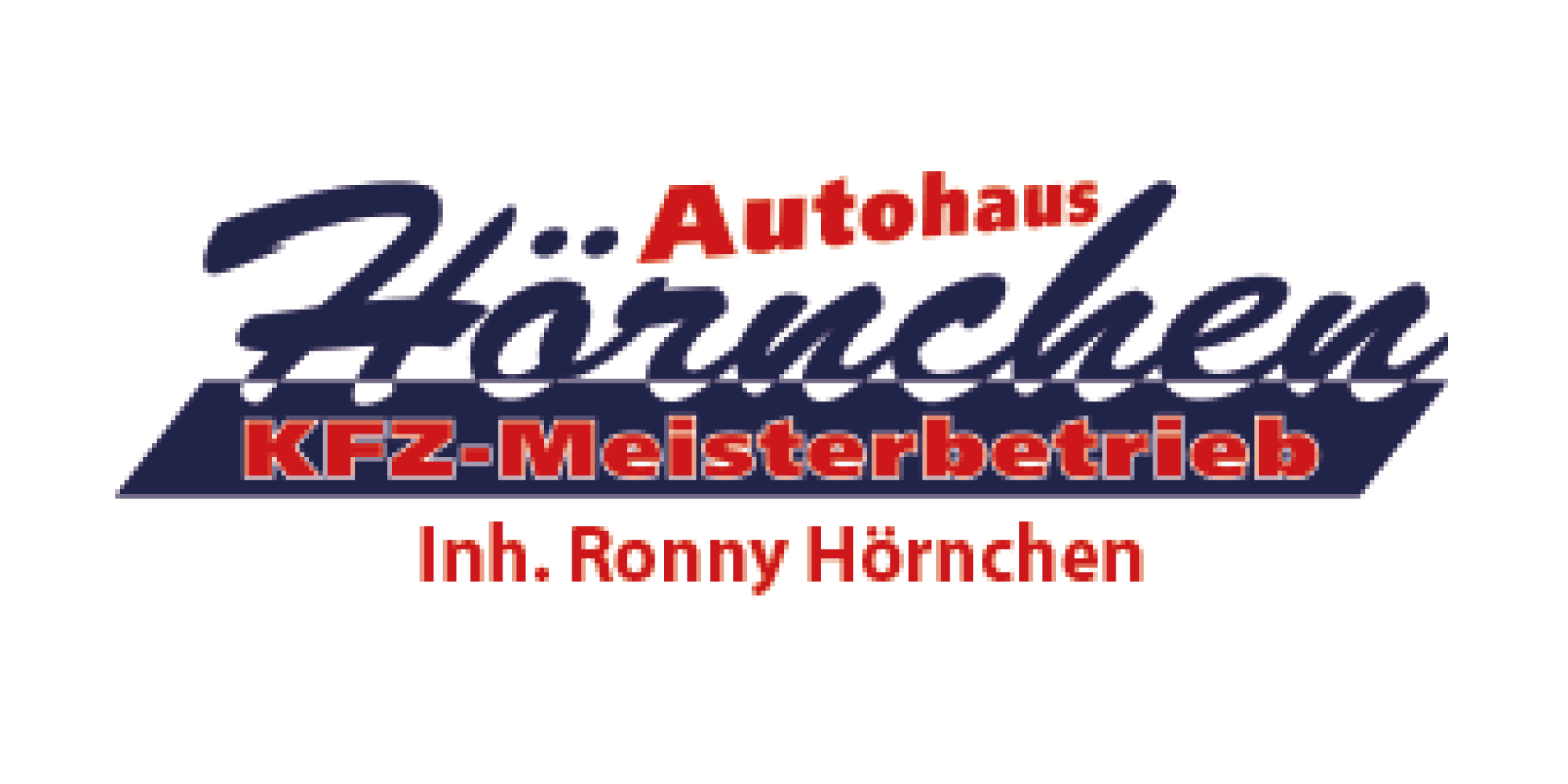 Logo des Autohaus Hörnchen in Schleiden mit moderner Gestaltung für Werkstatt und Fahrzeugservice Unternehmen professioneller Markenauftritt