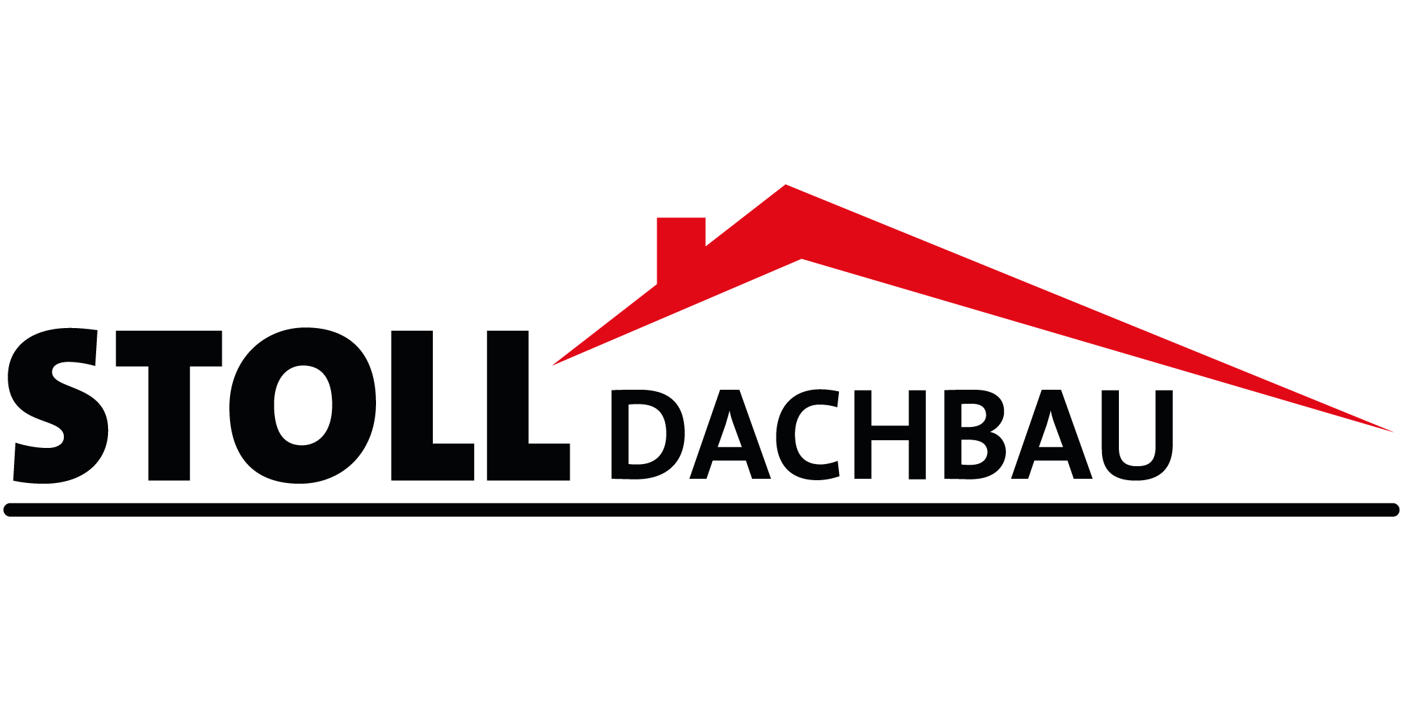 Logo der Firma Stoll Dachbau aus Nettersheim mit klarer, moderner Gestaltung als Wiedererkennungszeichen für Dachdeckerleistungen und Baukompetenz