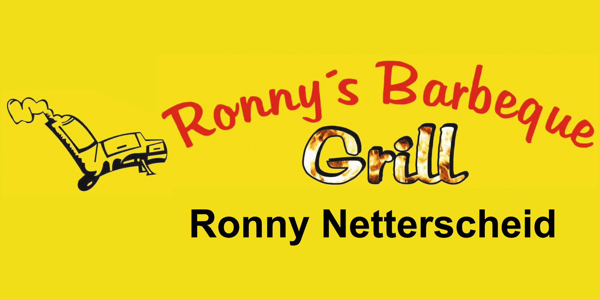 Logo von Ronny’s Barbeque in Weilerswist, Anbieter für Partyservice, Grillcatering und Catering für Feiern, Hochzeiten und Events.