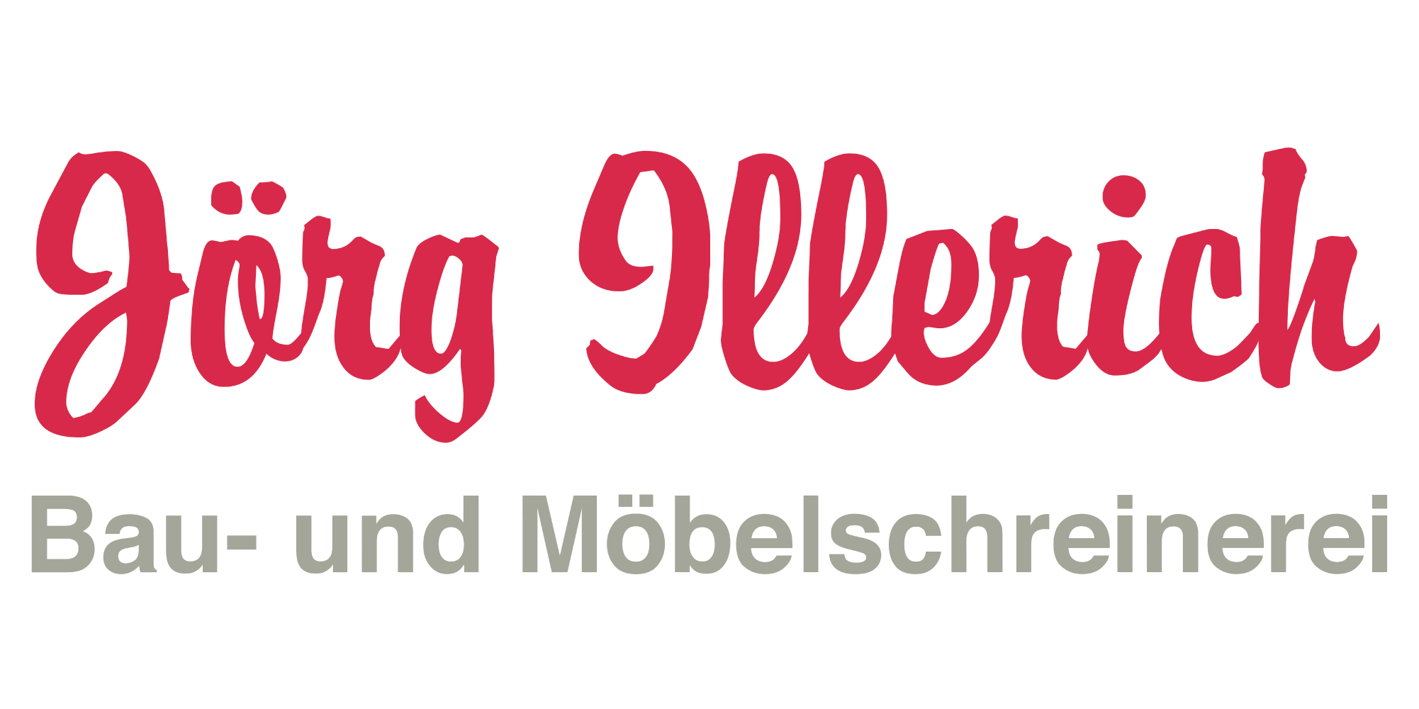 Logo der Bau- und Möbelschreinerei Jörg Illerich in Blankenheim, Experten für individuelle Möbel, Schreinerarbeiten und Holzlösungen.