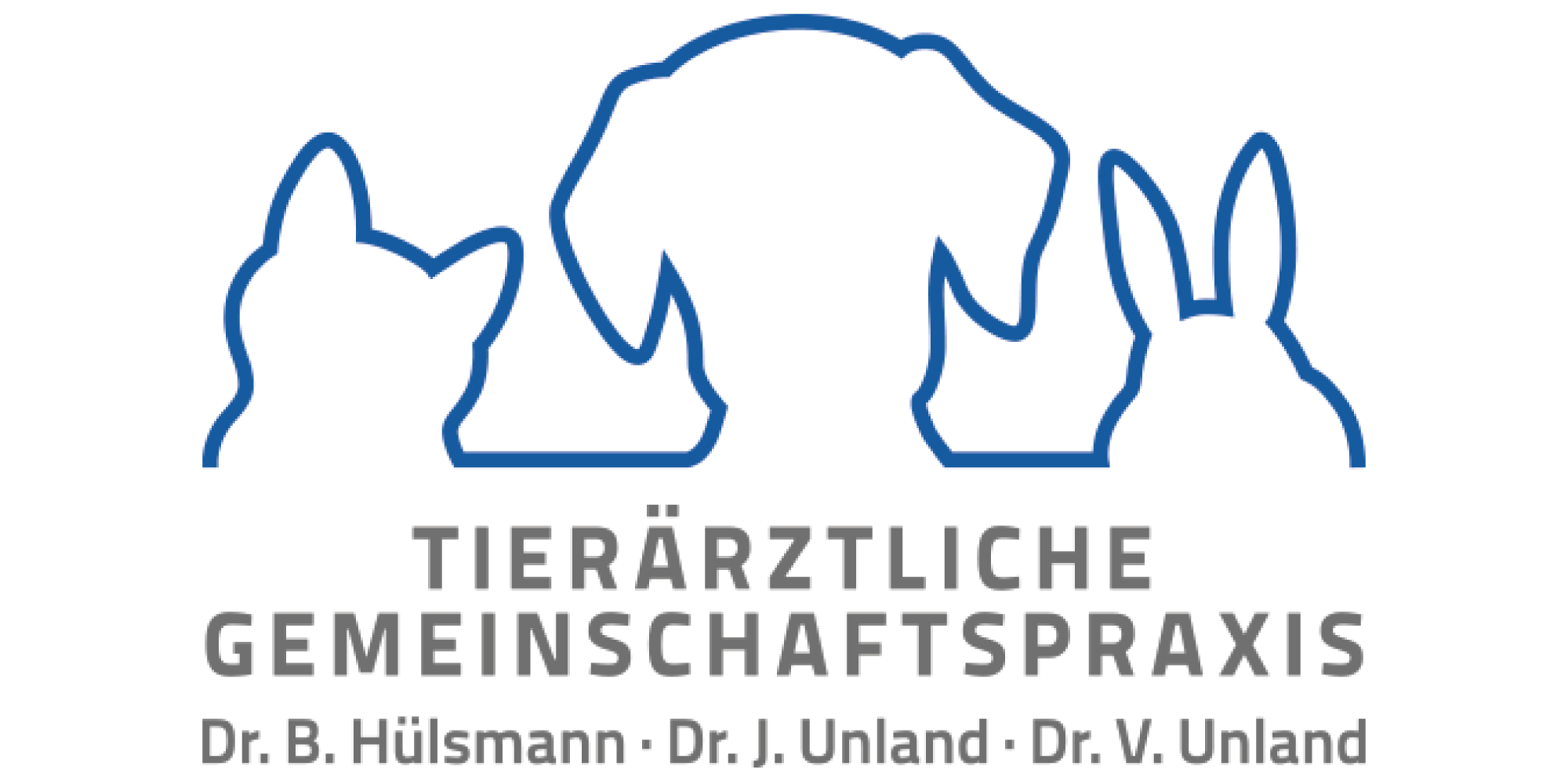 Logo der Tierärztlichen Gemeinschaftspraxis Dr. Hülsmann und Dres. Unland in Mechernich für Tierhalter.